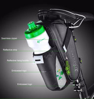 ROCKBROS Waterproof Bicycle Saddle Bag w/bottle holder