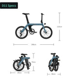 FIIDO D11 Foldable Electric Bike
