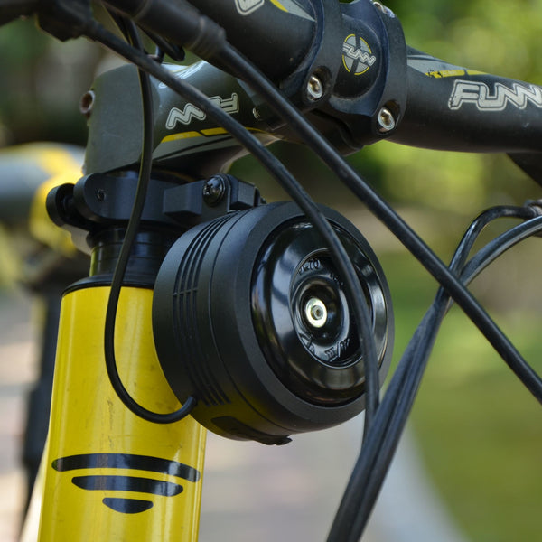 O2Bikes Electric bike horn and anti-theft alarm