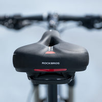 ROCKBROS Wide Anti-Shock Bicycle Saddle